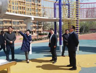 寧晉縣委書記唐樹元對 “民樂園東擴(kuò)項(xiàng)目”進(jìn)行實(shí)地調(diào)研